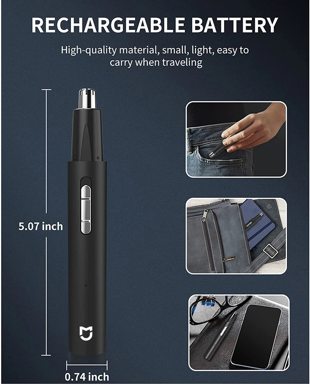 Electric Nose Ear Hair Trimmer