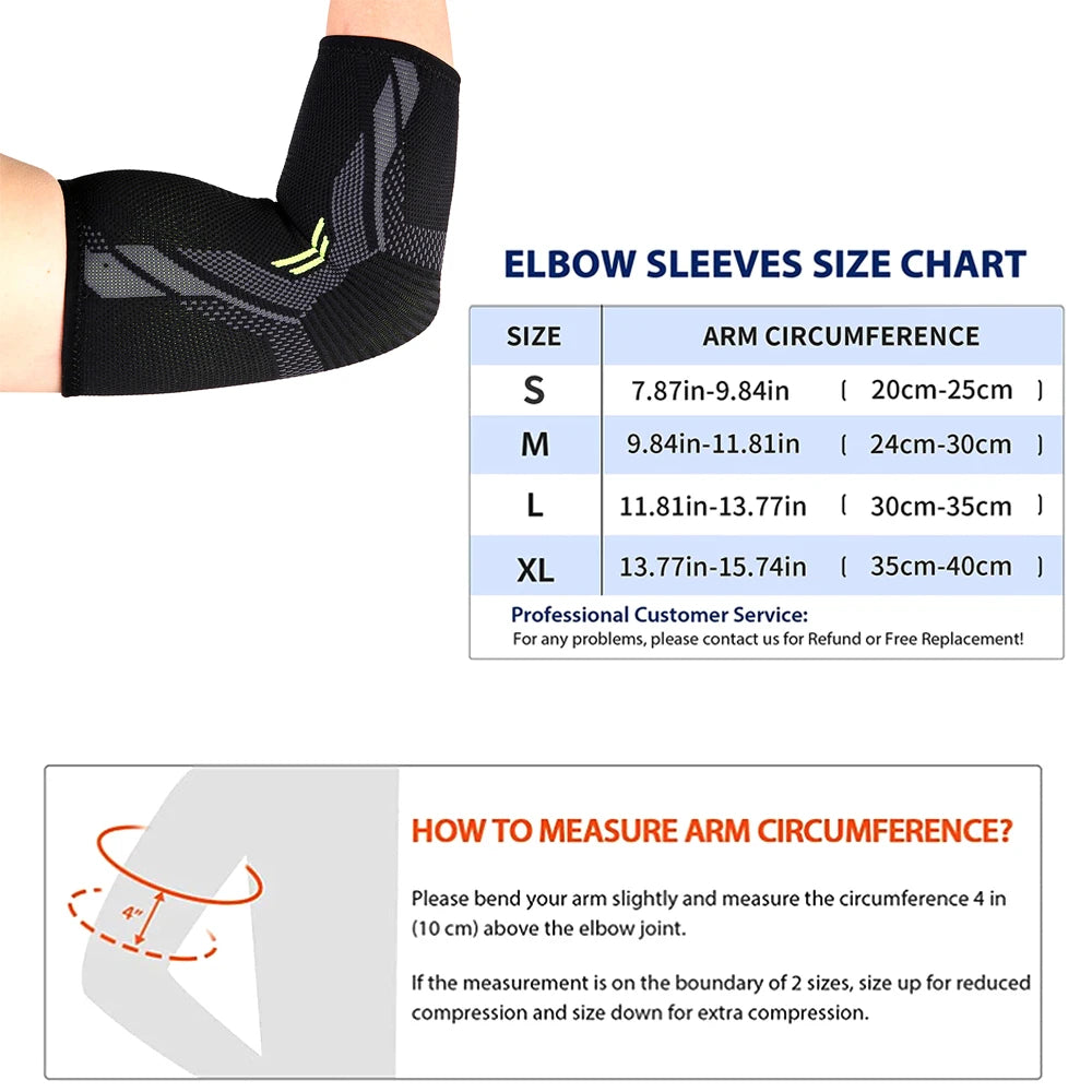 Elbow Support Elastic Gym Wraps