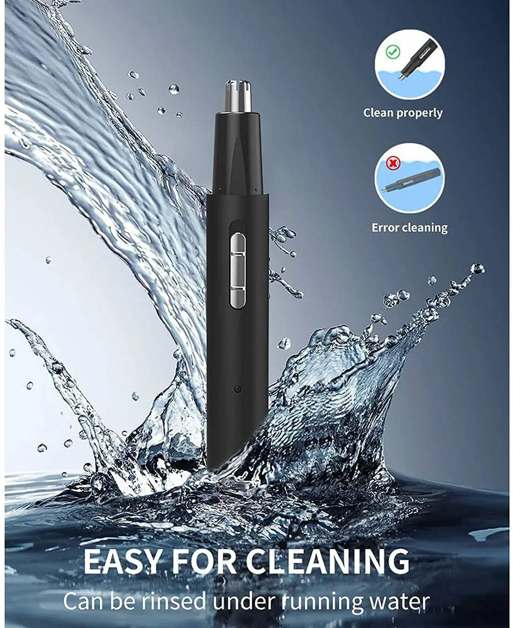 Electric Nose Ear Hair Trimmer