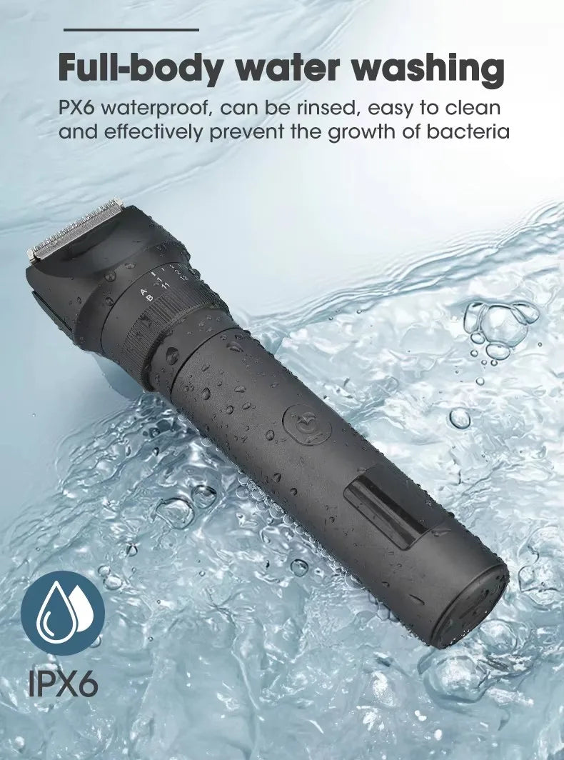 Waterproof Body/Beard Hair Trimmer for Men
