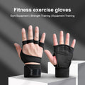 Black High Quality Weightlifting Gloves