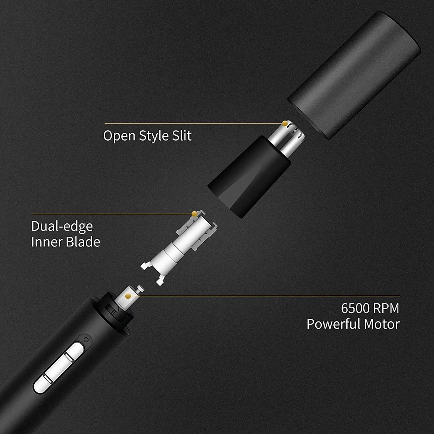 Electric Nose Ear Hair Trimmer